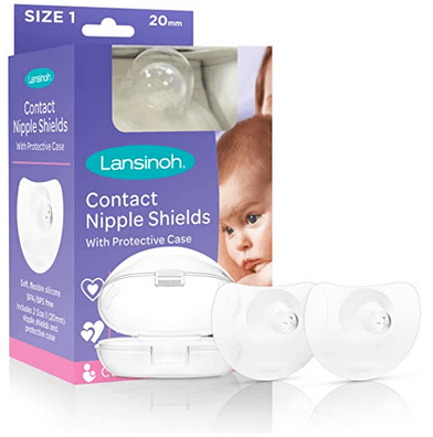 Lansinoh - Protector para pezón, 20 mm, 2 unidades