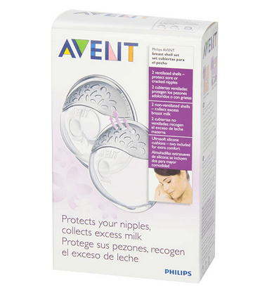 Philips Avent Comfort Juego de cáscara de pecho, 2 unidades Philips Avent Comfort Juego de cáscara de pecho, 2 unidades