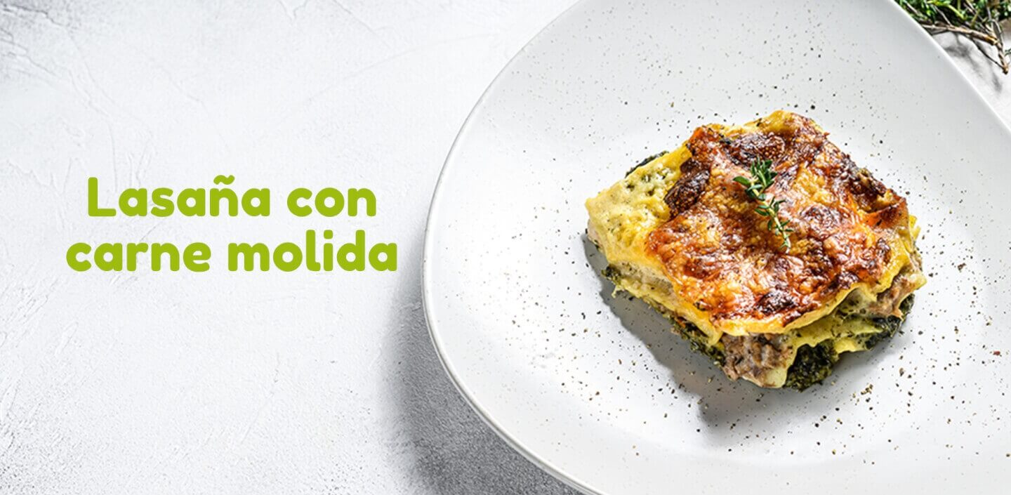 Receta para preparar lasaña -lasagna- con carne molida - MomMom