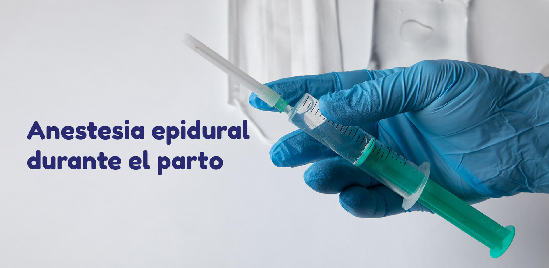 Anestesia epidural durante el parto