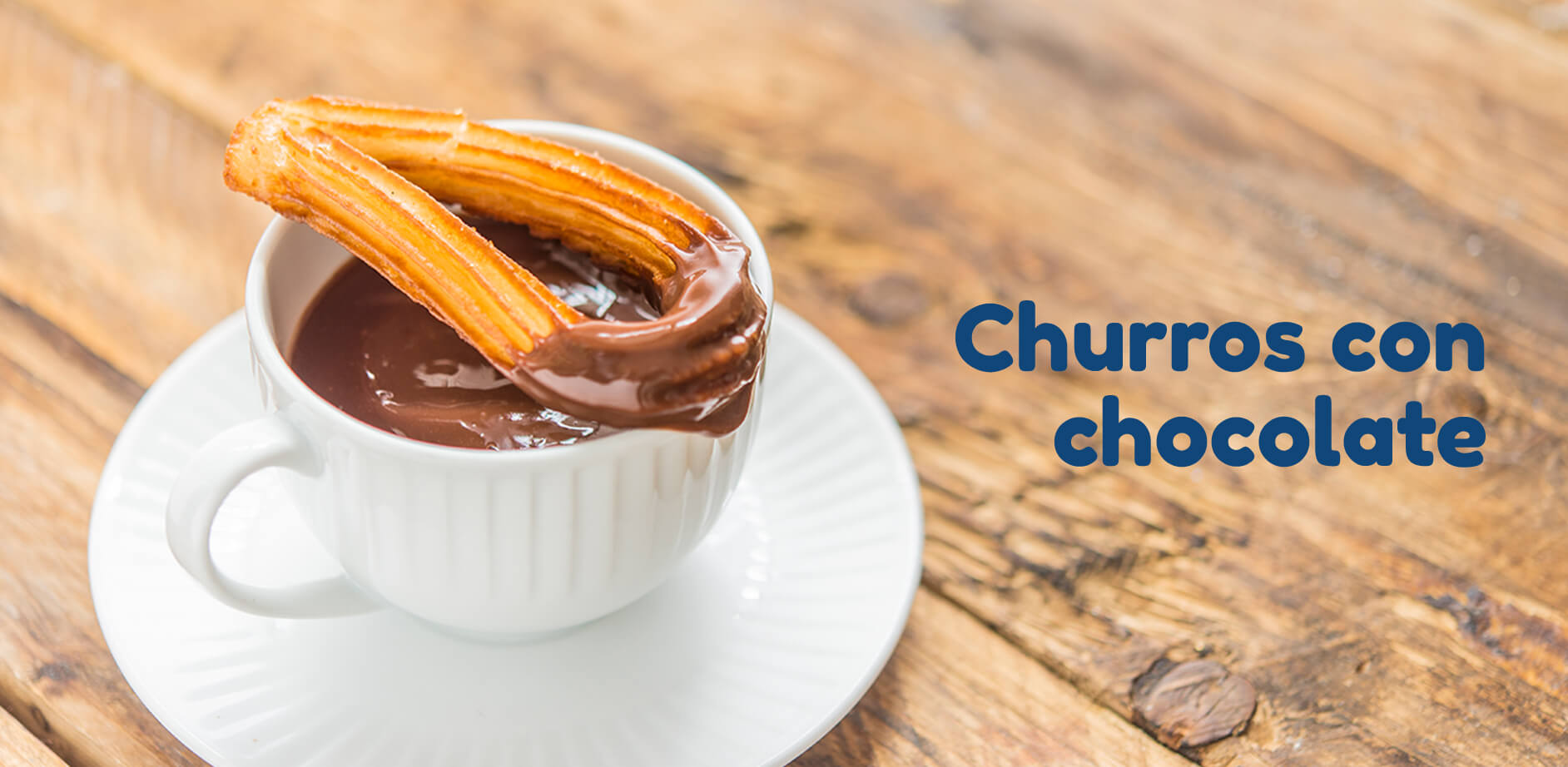 churros con chocolate