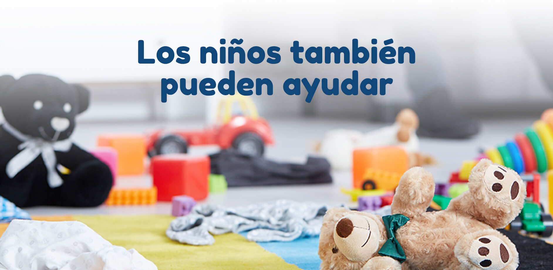 Los niños también pueden ayudar en casa