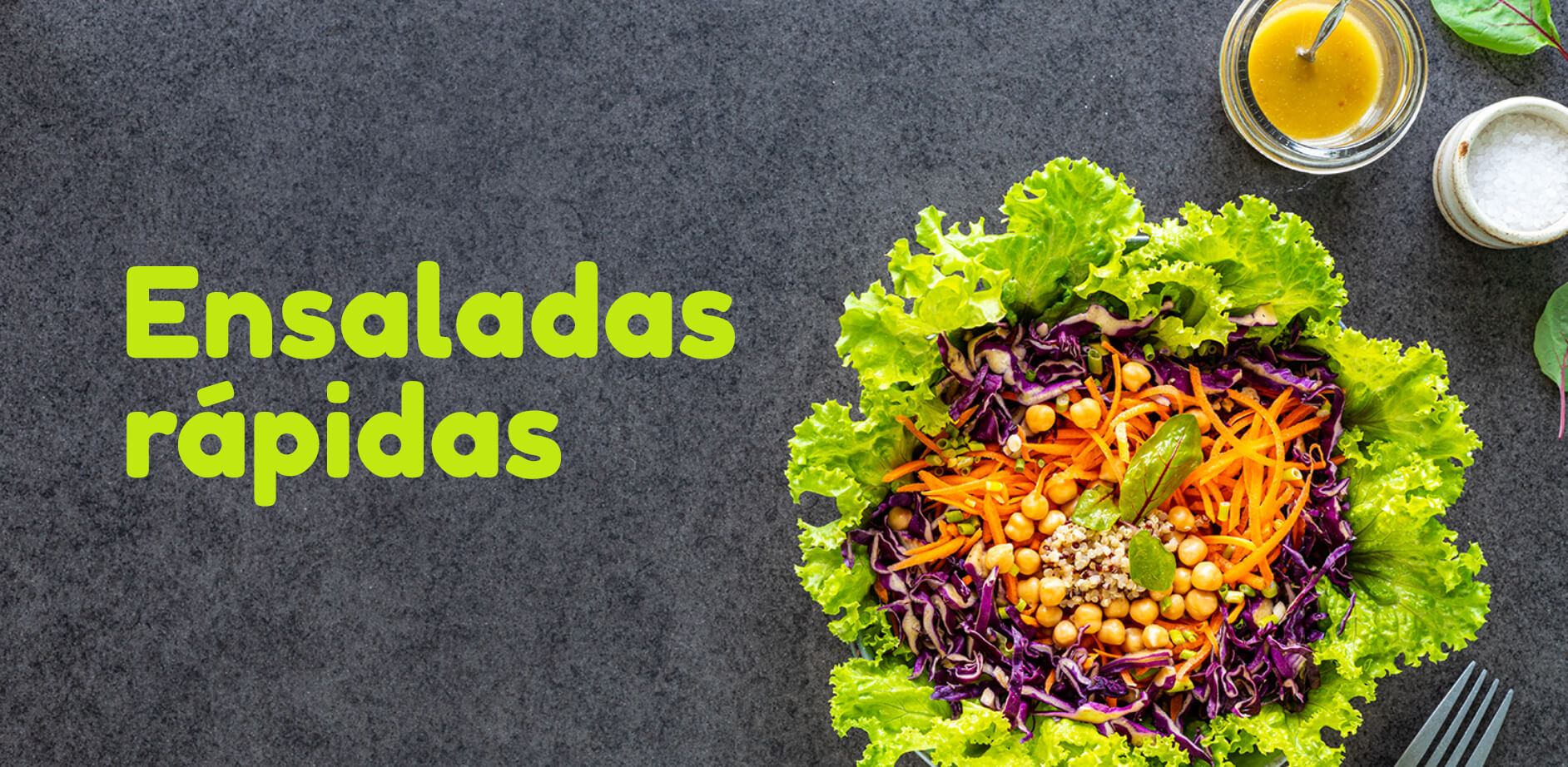 Ensaladas fáciles y rápidas de preparar