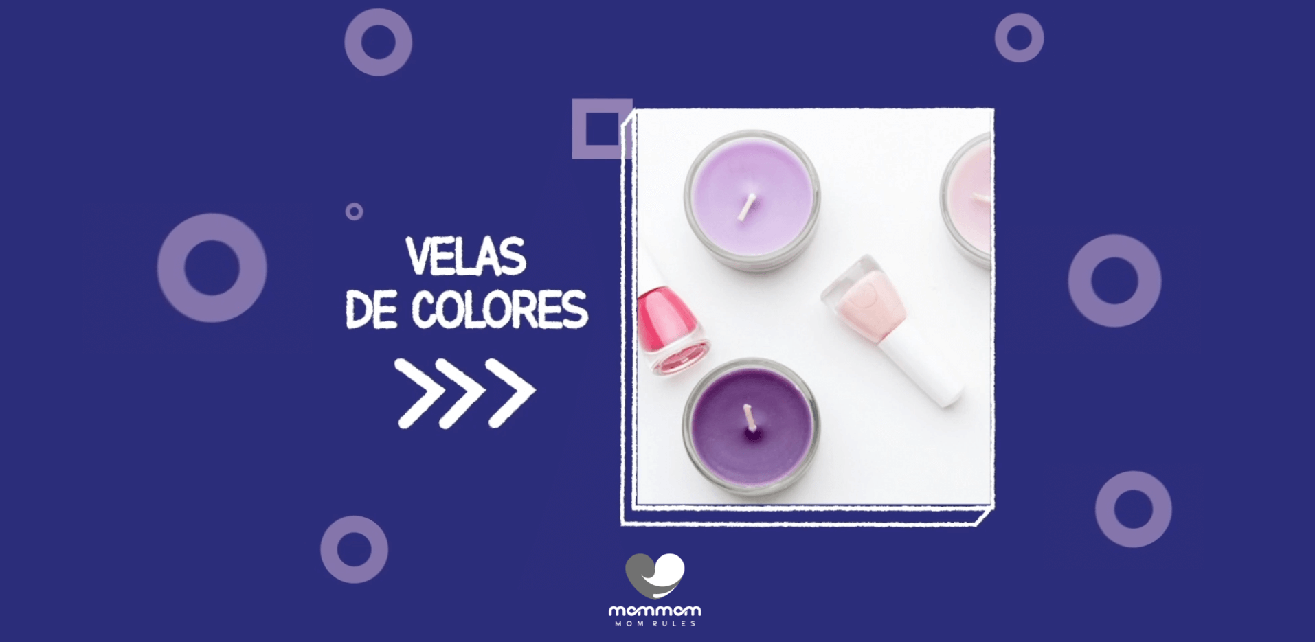 Velas de colores