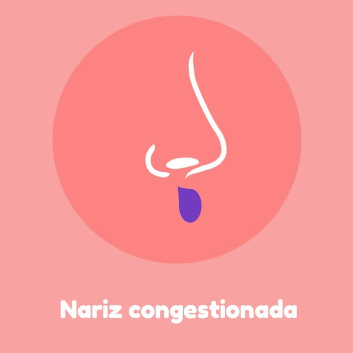 Sintomas de embarazo Congestión nasal.